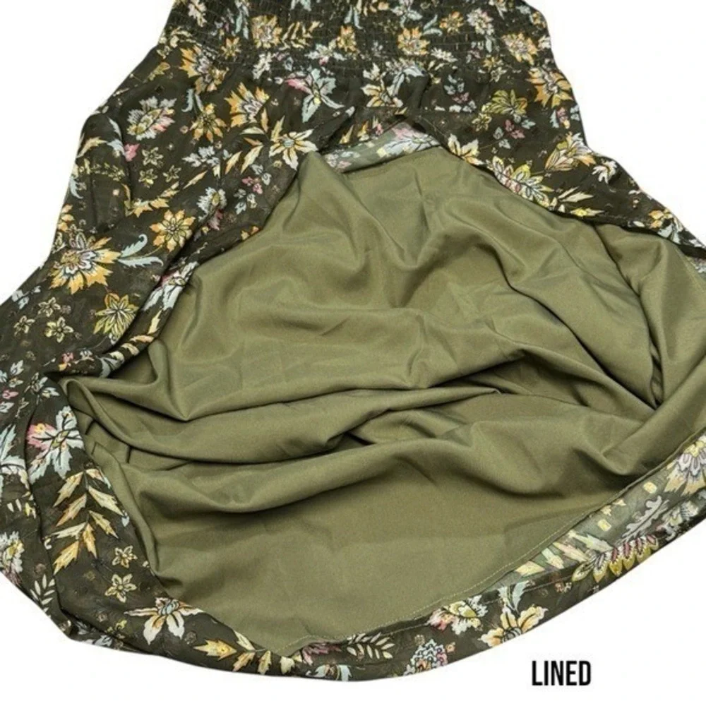 Nanette Lepore Tinsel Floral Milk Maid‎ Fairycore Whimsical Summer Dress Size S